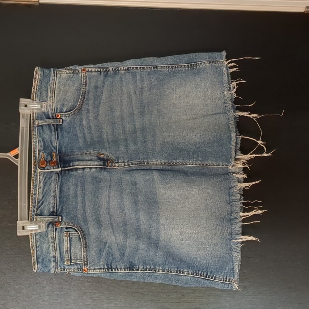 Maurices Jean Mini Skirt Size 12